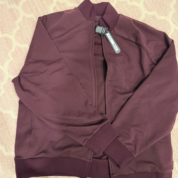Nike Skims Burgundy Track Jacket - Picture 1 of 4